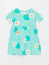 LC Waikiki Crew Neck Short Sleeve Baby Girl Dress